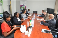 Coopération ivoiro-espagnole: le Ministre de la Communication Mme Affoussiata Bamba-Lamine a visité Broad Telecom SA (BTESA)